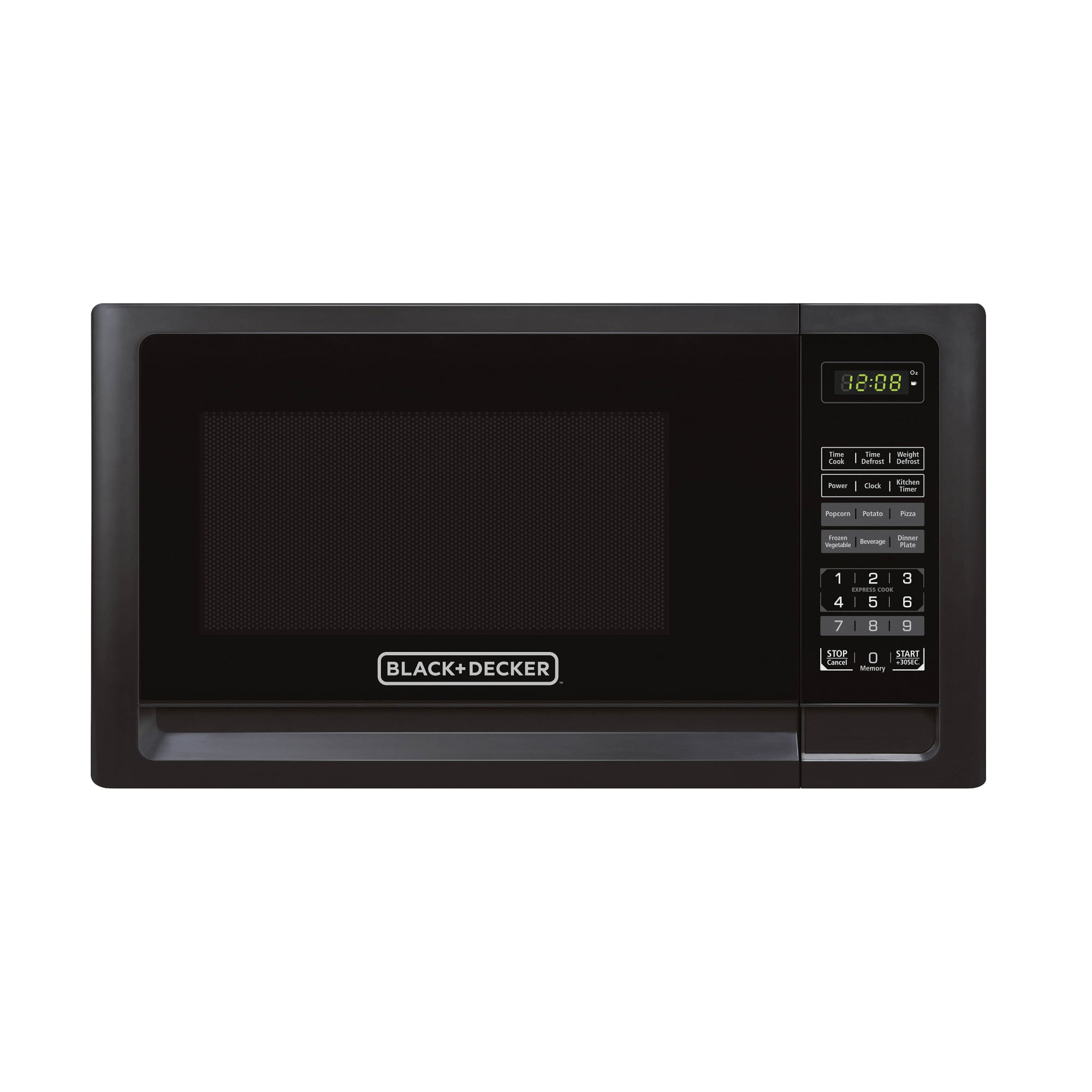 B&D .7CF Microwave Black