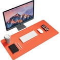 thumbnail image 1 of Black+Decker Faux Leather Desk Mat for Keyboard and Mouse - Office Desk Accessories - Protective Office Desk Decor Men, Women, Teens - Desk Pad Mat for Gaming, Work from Home, Office - Desk Organizers, 1 of 9