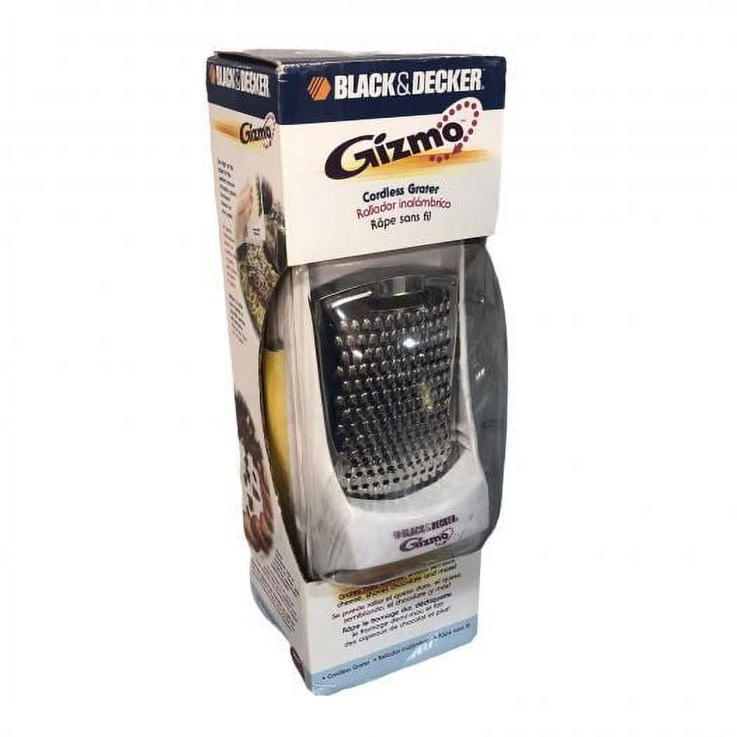 Rechargeable Electric Rotary Grater, Black 
