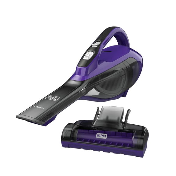 BLACK+DECKER Dustbuster furbuster AdvanceClean Cordless Pet Handheld Vacuum, HLVA325JP07