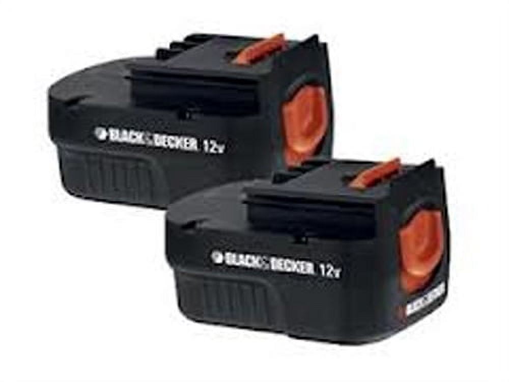 Black & Decker HPB12 NEW 2-pack 12 Volt NiCad Slide Battery 