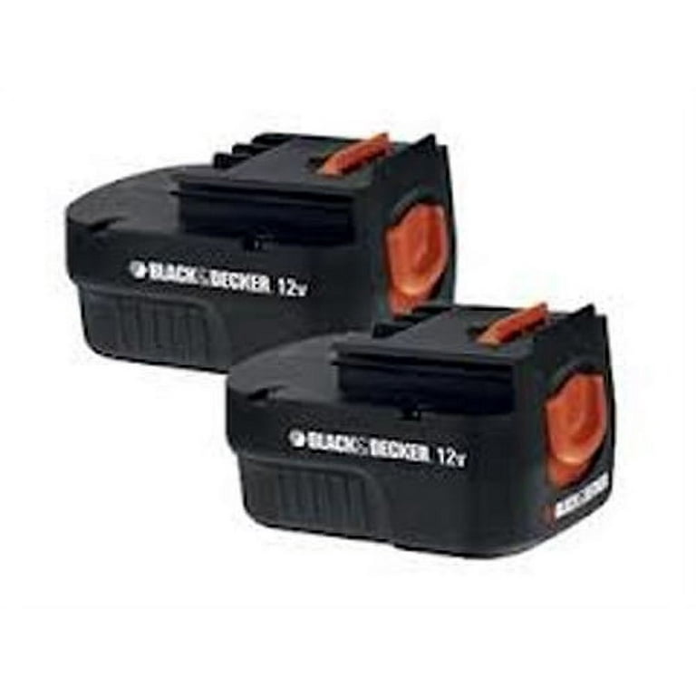 Black & Decker HPB12 NEW 2-pack 12 Volt NiCad Slide Battery