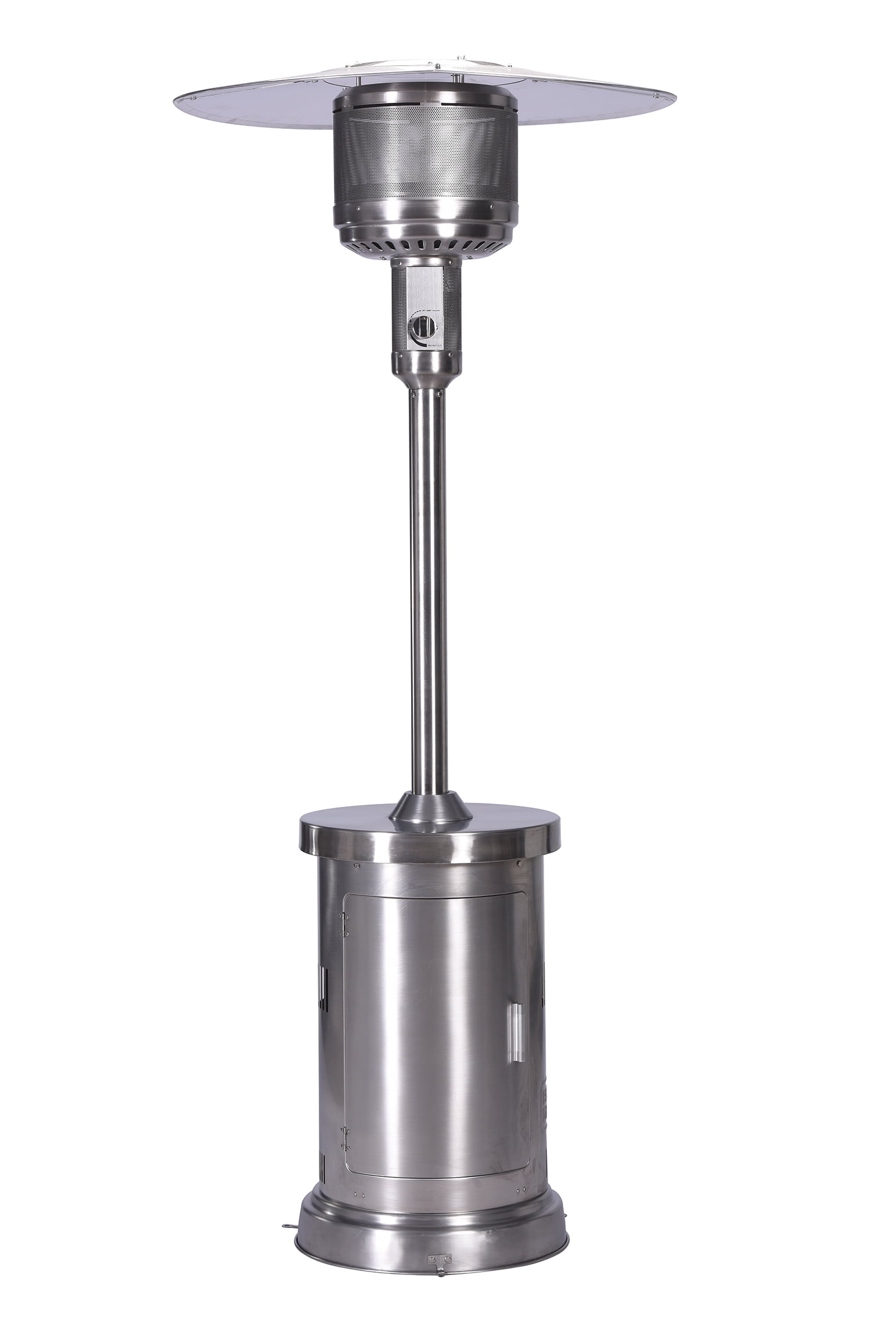 Black+Decker High Efficiency Gas Patio Heater Stainless Steel