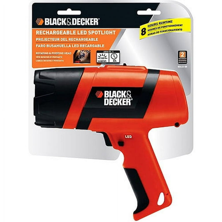 Black & Decker Spotlight from Wal-Mart 4AA batteries - Photo Heavy