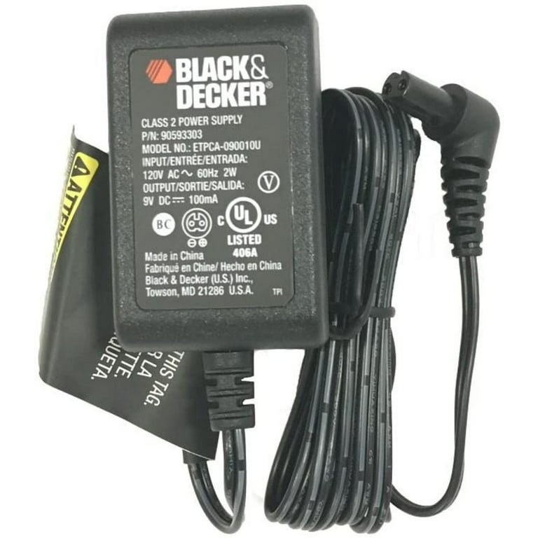 Black and Decker Genuine OEM Replacement Charger # 90556141