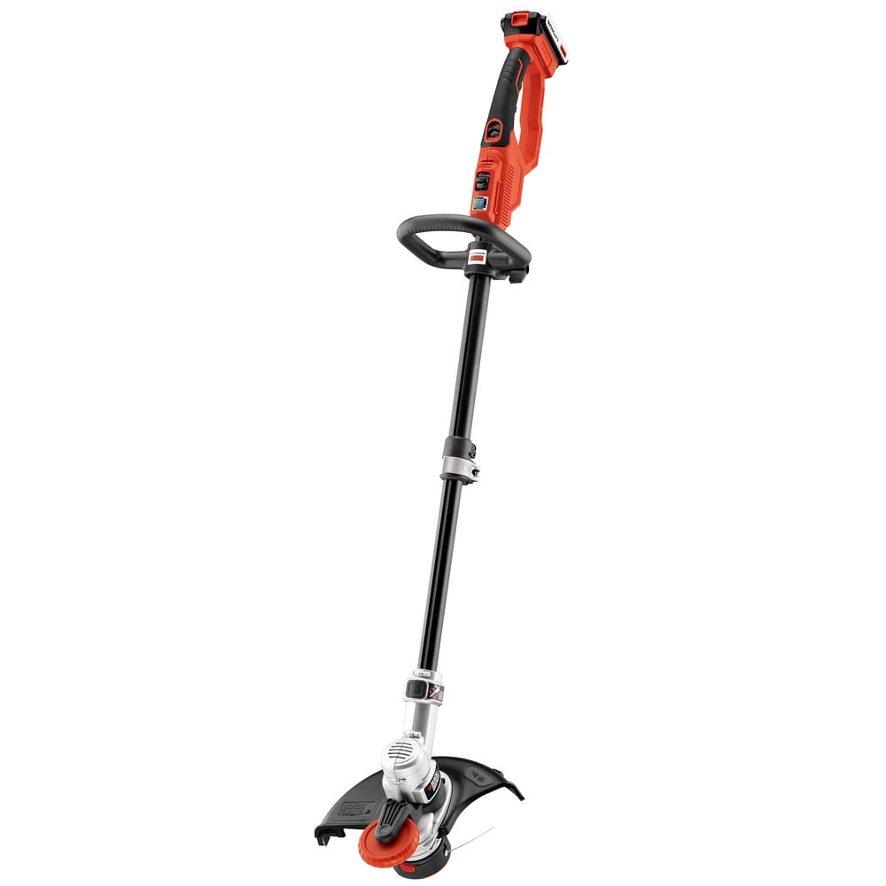  BLACK+DECKER 20V MAX String Trimmer with Extra Lithium Battery  2.0 Amp Hour (LST300 & LBXR2020-OPE) : Patio, Lawn & Garden