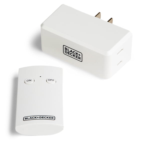 Black + Decker Polarized Wireless Remote Outlet