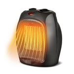 BLACK+DECKER Small Space Heater, 1500W Ceramic Heater for Indoor Use
