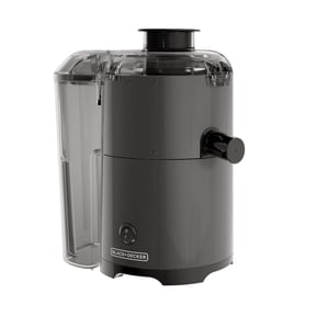 BLACK+DECKER Fruit & Vegetable Juicer Extractor, 400-Watt, Quiet, Black Plastic