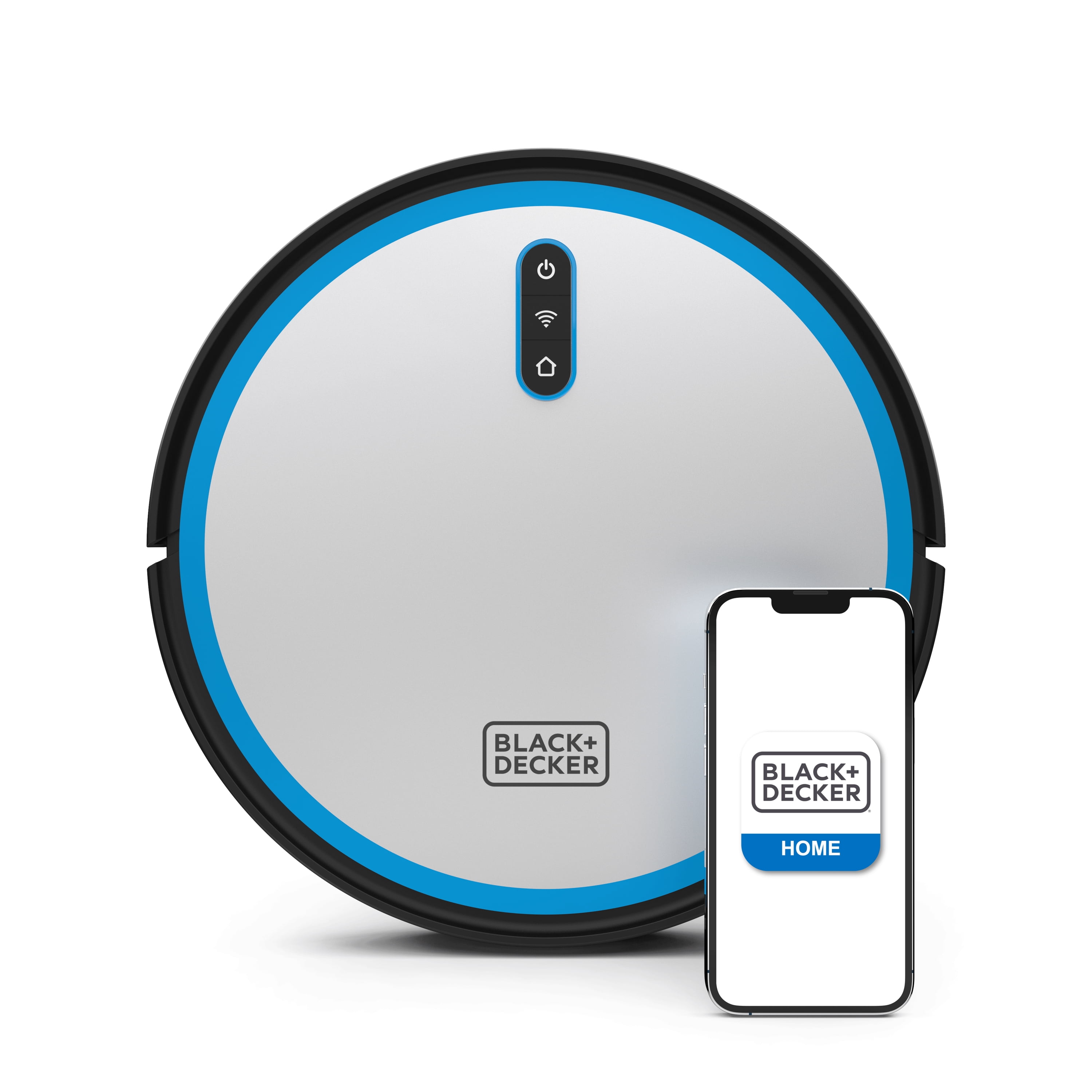 Black + Decker RoboSeries Robot Vacuum, Mapping Technology, 2000pa Suction