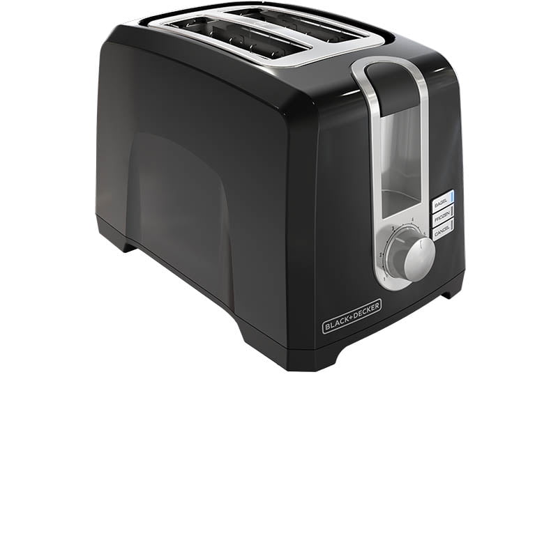 Black & Decker T2560B - Toaster - electrical - 2 slice - black