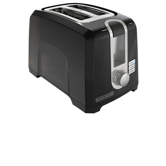 Black & Decker T2560B - Toaster - electrical - 2 slice - black