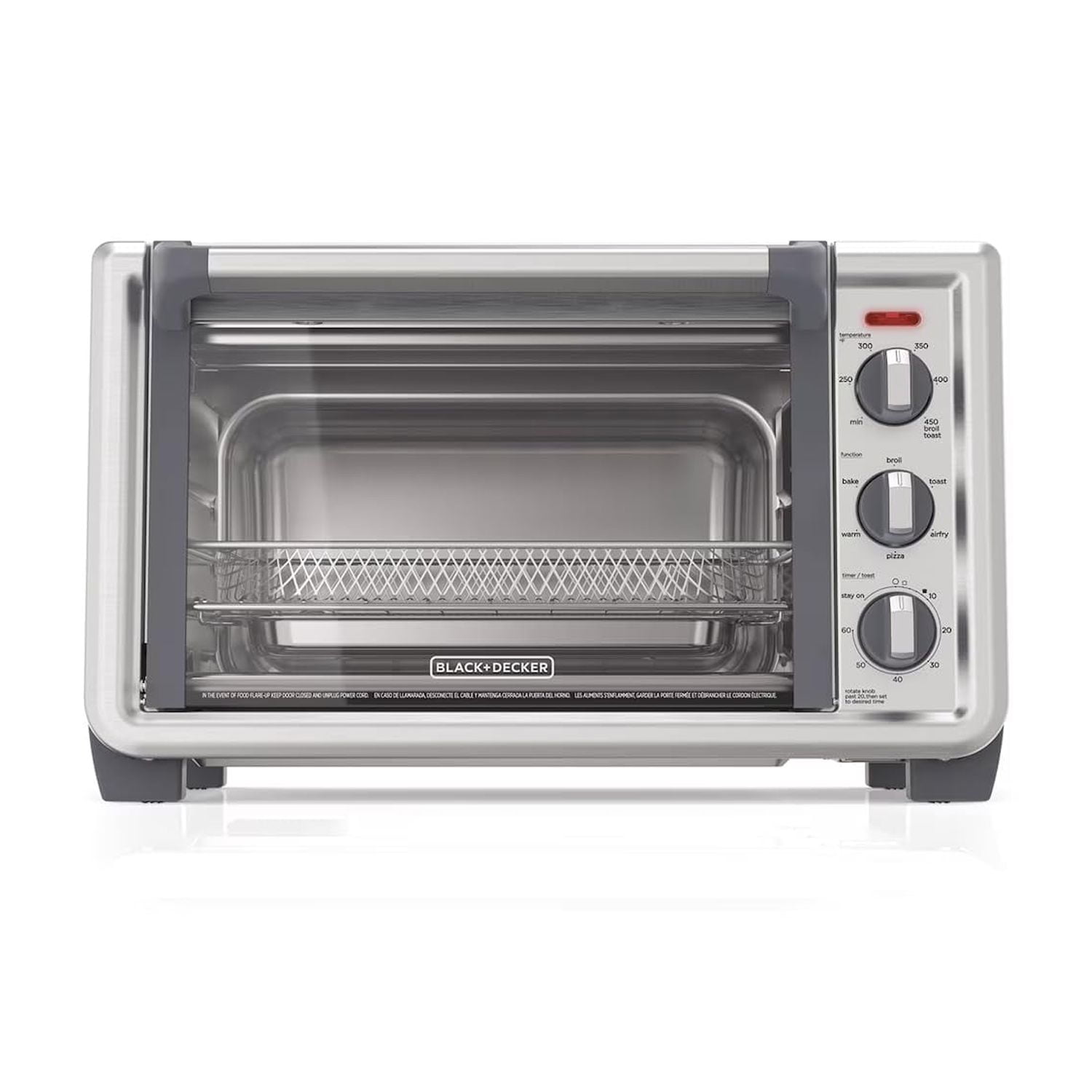 Black + Decker TO6135-1SD 6-Slice Crisp N Bake Air Fry Convection Oven