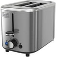 thumbnail image 1 of Black+Decker TR0012SS 2-Slice Toaster Stainless Steel, 1 of 8