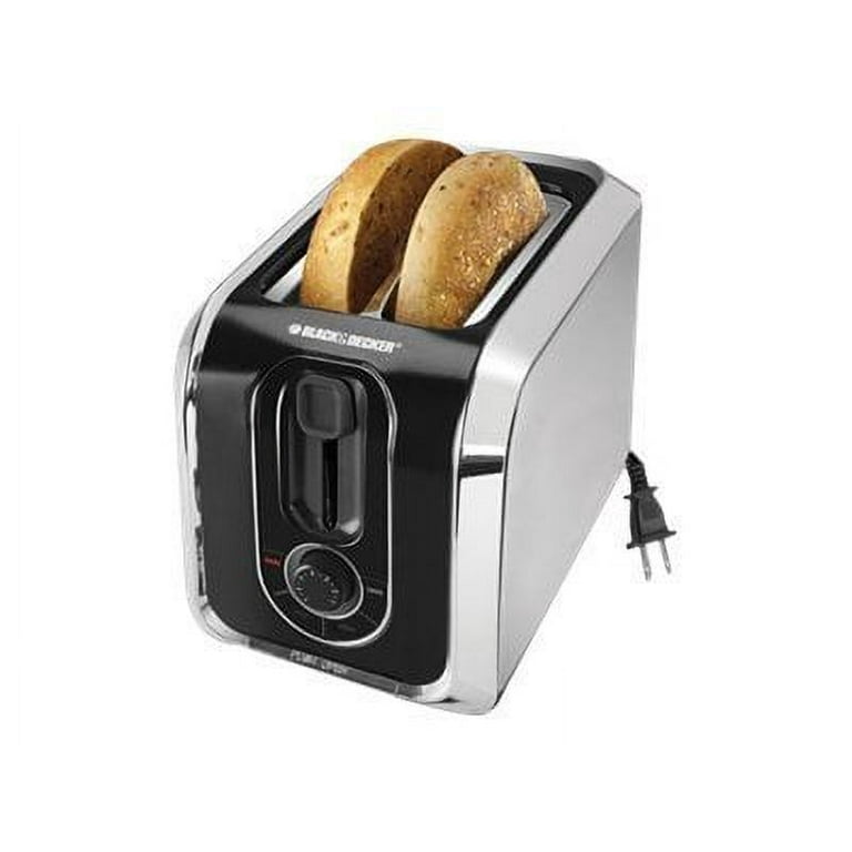 Black & Decker Toaster •4 Slice Toaster •1800Watts •Electronic Browning  Control •Automatic Pop-Up •Ejection Automatique •Sliver In…