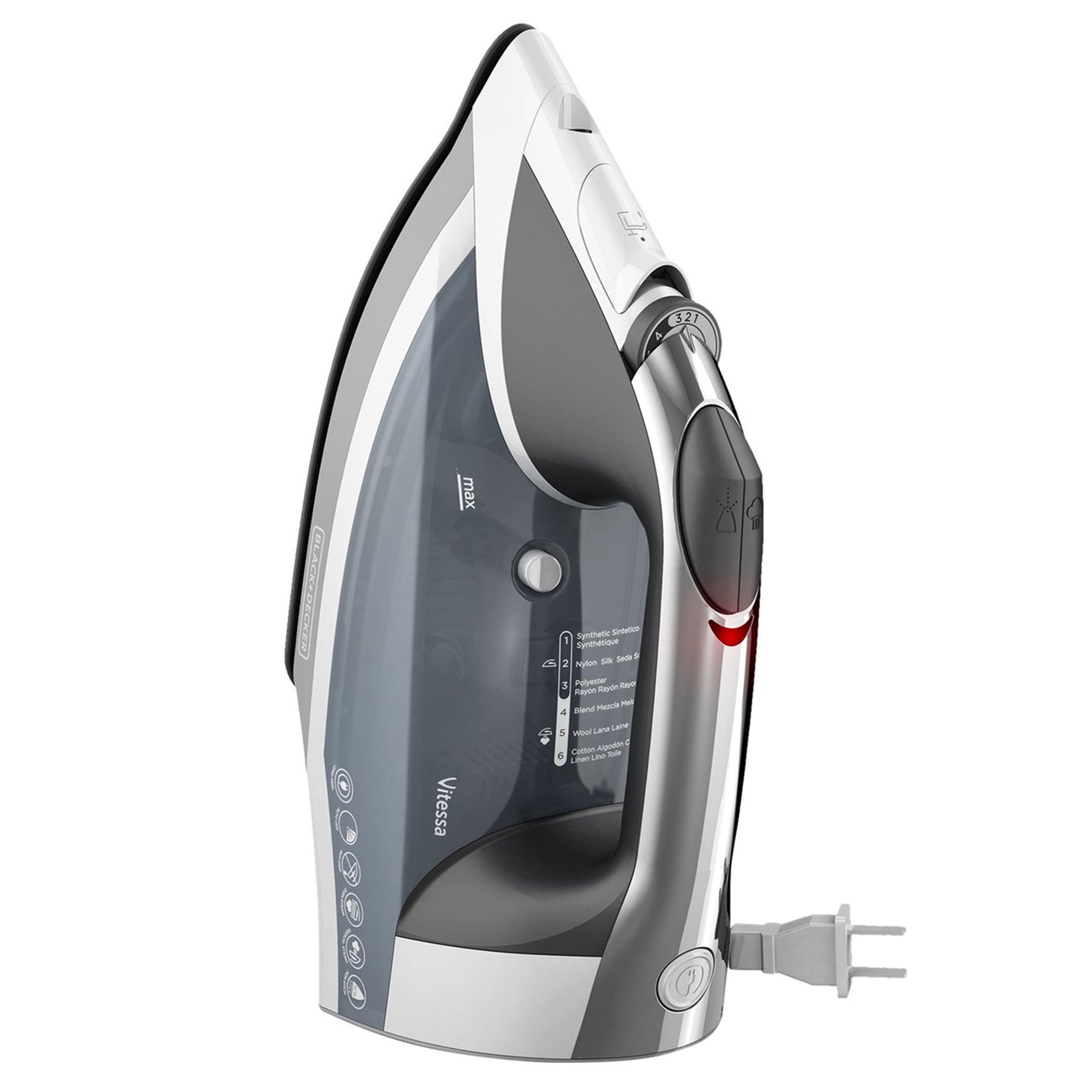 Black+decker Vitessa Advanced Steam Iron - Red IR2050