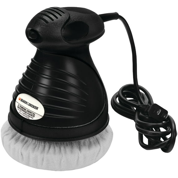 Black+Decker W006B 6" Random Orbit Waxer/Polisher