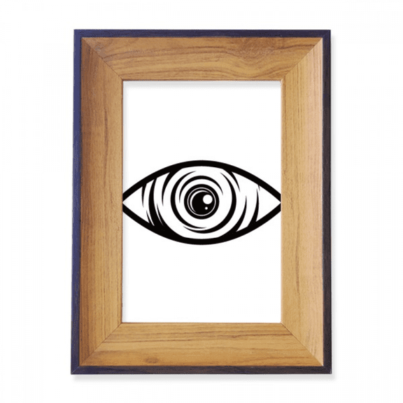 Black Decoration Eye Vector Pattern Photo Frame Exhibition Display Art Desktop Painting