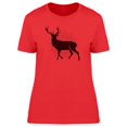 thumbnail image 1 of Black Deer Silhouette Tee Women's -Image by Shutterstock, 1 of 1