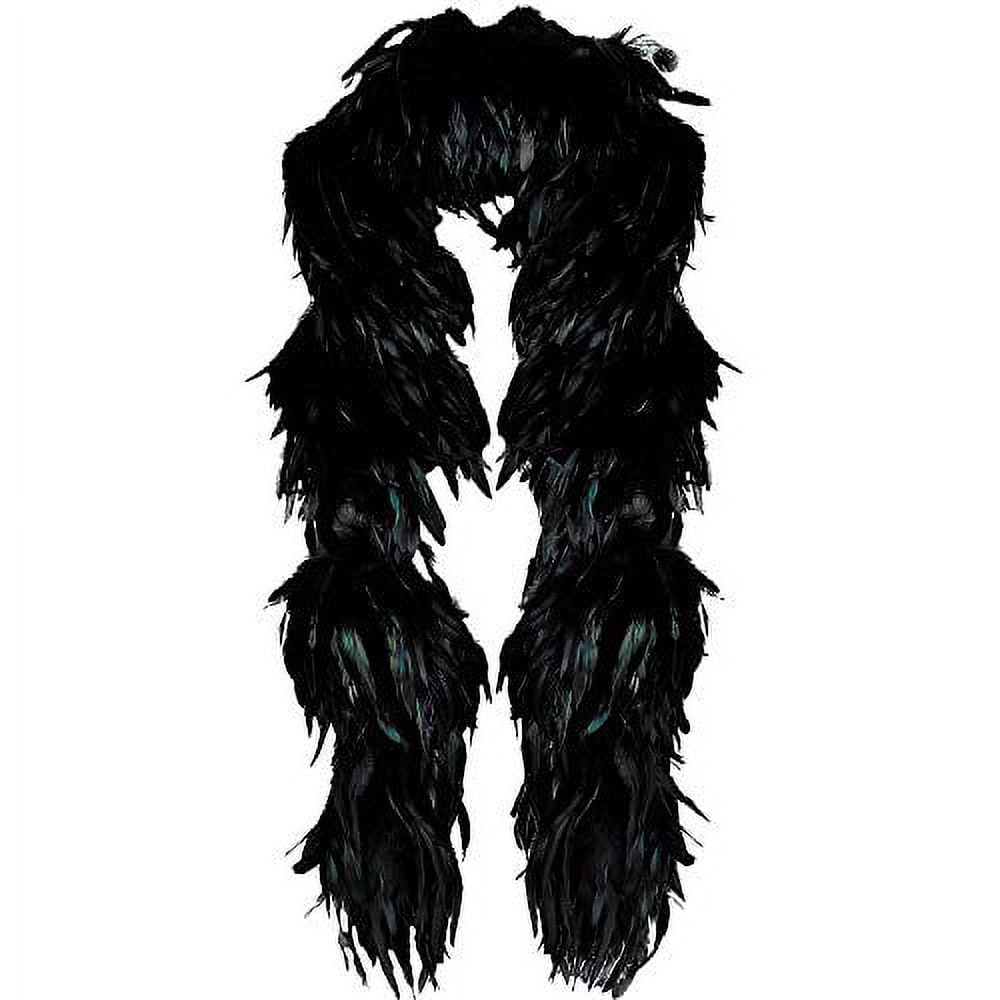 Black Deluxe Feather Boa