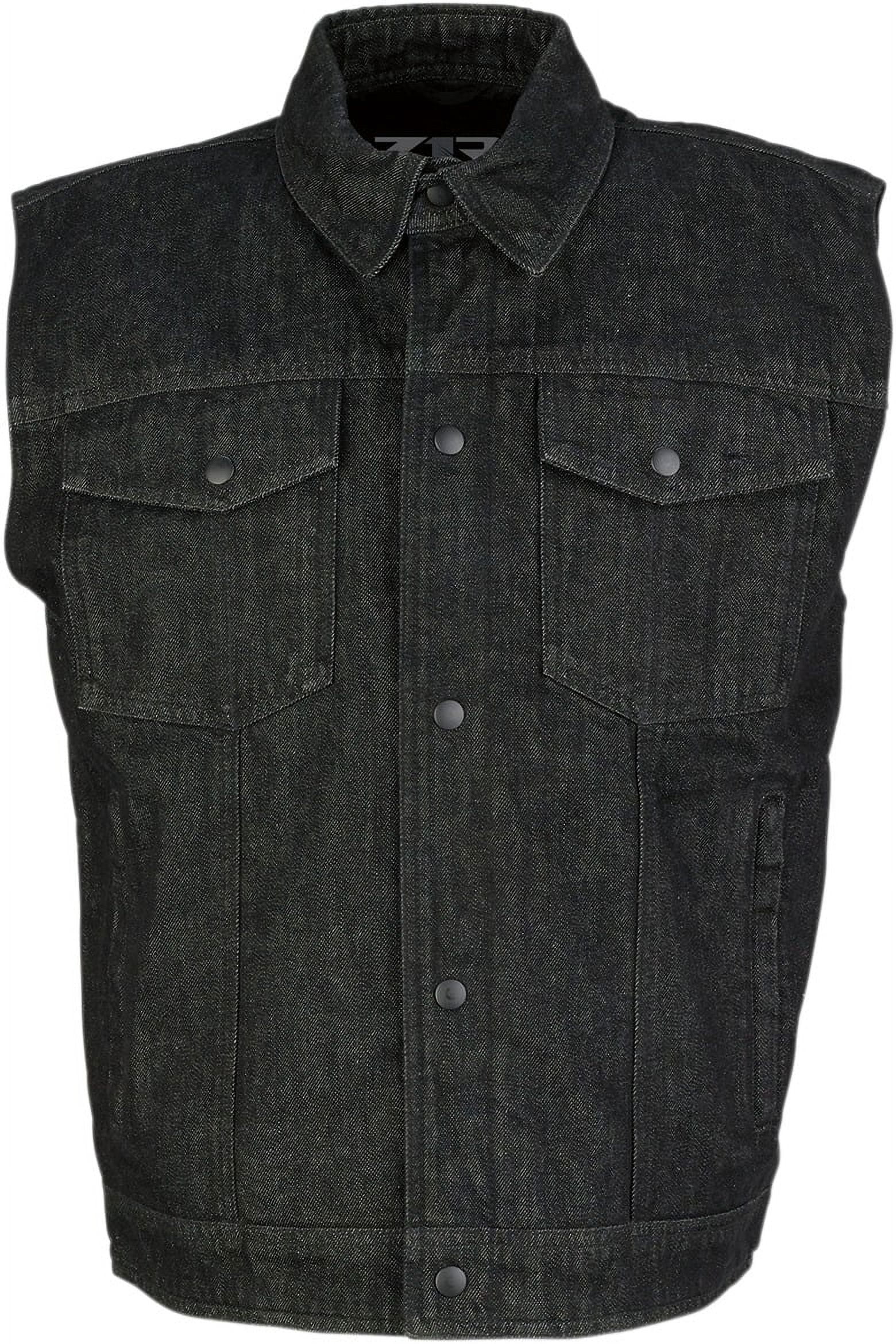 Black Vest & Black Pants