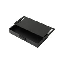 Black Under Desk Drawer Self Adhesive Under Desk Organizer Office Under Desk Storage Home Stationery Organizer Plastic Drawer Under Table Storage 9.2 X 4.1 X 1.3 Inches 0.23 Lbs