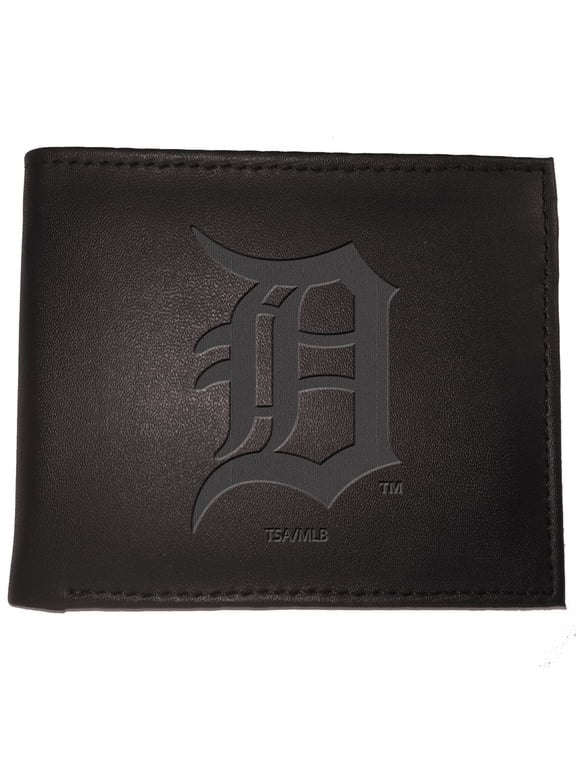 Black Detroit Tigers Hybrid Bi-Fold Wallet