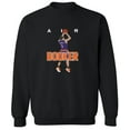 thumbnail image 1 of Black Devin Booker Suns AIR Crew Neck Sweatshirt ADULT, 1 of 1