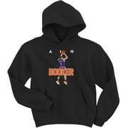 SHEDD SHIRTS Black Devin Booker Suns AIR Hooded Sweatshirt YOUTH LARGE