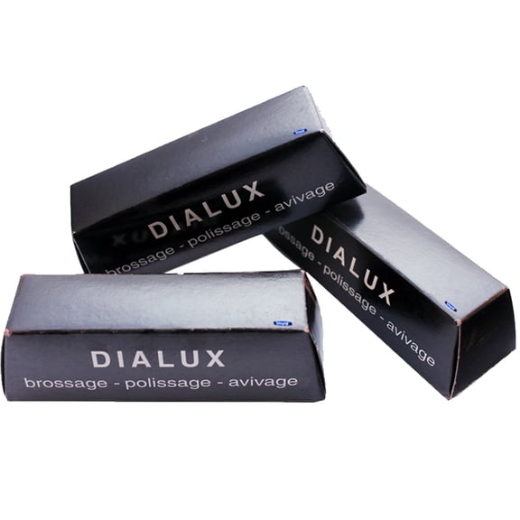Black Dialux Silver Polishing Compound 3 Bars Noir Premium Polish Jewelry Metals