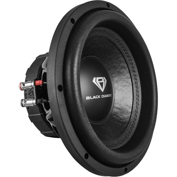 BLACK DIAMOND DIA-10D4 Car Subwoofer 10" 440W Max Power, 220W RMS, Dual 4 Ohms, DVC (1 Speaker)