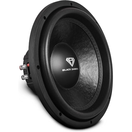 BLACK DIAMOND DIA-15D4 Car Audio 15" Subwoofer 4-Ohm DVC 600 Watts, 15 inches Subwoofer Great for Car/Truck Sound System