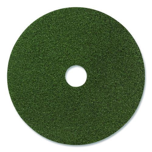 Black Diamond 3000 Grit Diamond Pad, 28" Diameter, Black/Green, 2/Carton | Bundle of 2