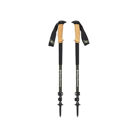 Black Diamond Alpine Carbon Cork 39-51" Trekking Poles Left & Right Set (Tundra)