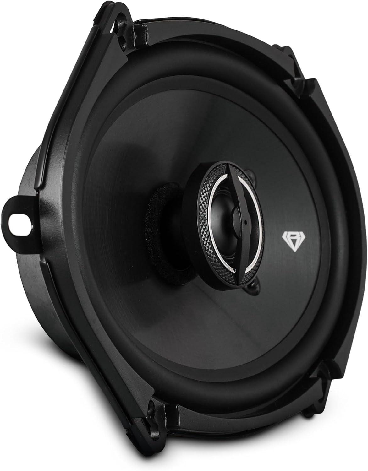 BLACK DIAMOND DIA-57.2 5x7" 2-Way Coaxial Car Speakers - 150W Max, 4-Ohm Car Audio Door Stereo Speakers (Pair)