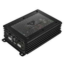 Black Diamond DIA-K4S Full Range Class D 4-Channel Car Amplifier 1000 Watts - Amplifier 4-Channel with Acrylic Window & LED Lighting