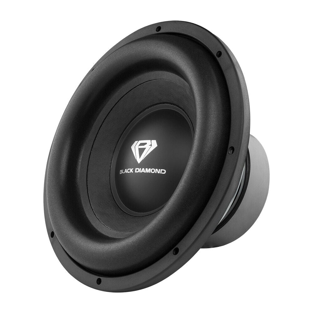 Black Diamond DIAR12D4 12" 4 ohm Dual Voice Coil Subwoofer 1200
