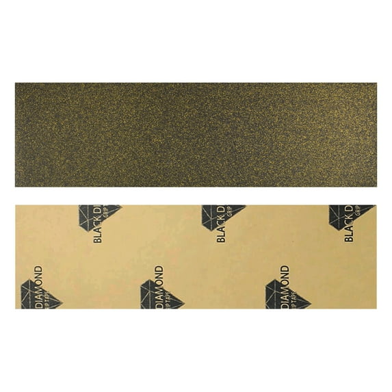 Black Diamond Grip Scooter Griptape Sheet Sparkling Glitter Gold 4.5" x 15.5"