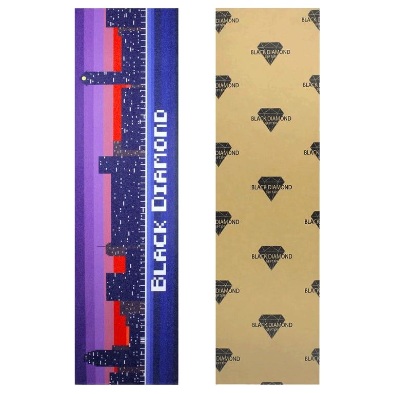 Black Diamond Skateboard Grip Tape - Blue, 9" X 33" Single Sheet 2 thumbnail image
