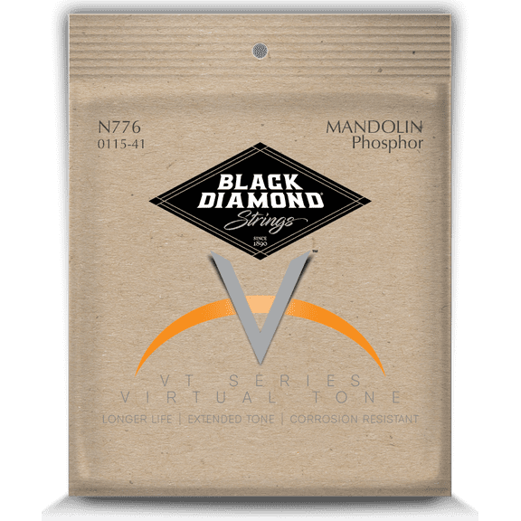 Black Diamond Mandolin Strings Phosphor Bronze Loop End .0115-.041