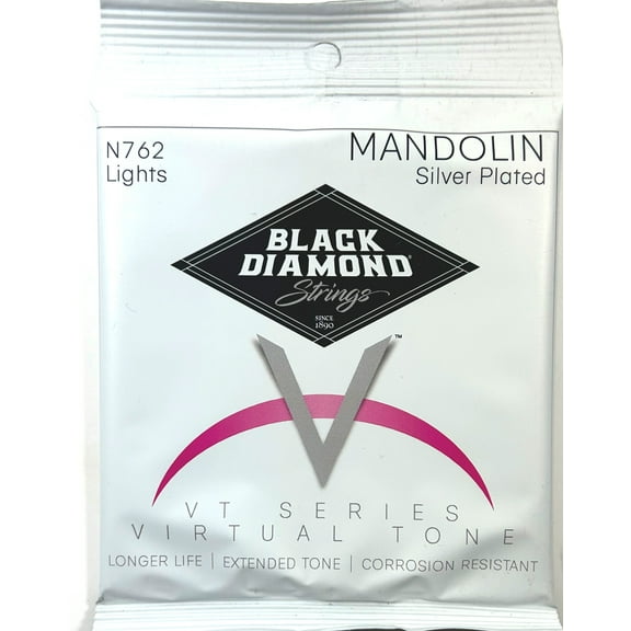 Black Diamond N762 Silverplated Mandolin Strings