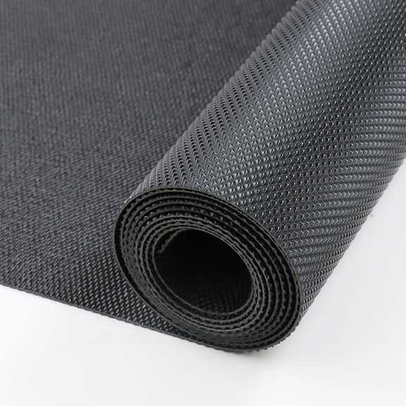 Black Diamond Pattern Faux Leather Fabric Waterproof Material Upholstery DIY Projects