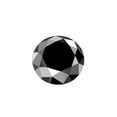 thumbnail image 1 of Black Diamond Round-Cut Loose Diamond Enhanced Tester positive Gift box Earth-mined Natural 0.12 ct 3.10 mm, 1 of 1