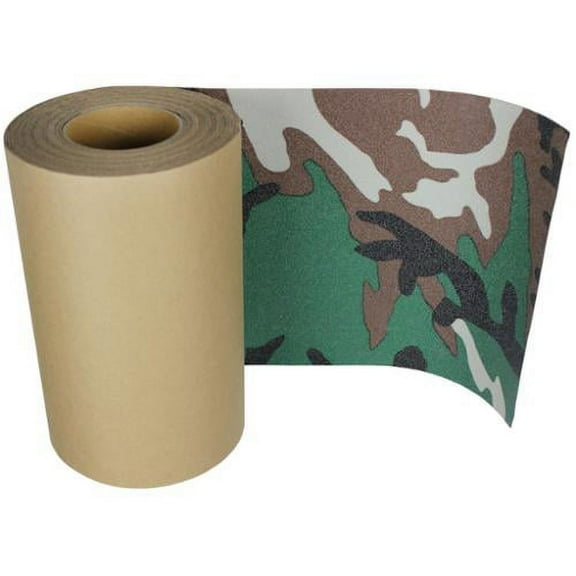 Black Diamond Skateboard and Longboard Grip Roll 10" x 60' Camo
