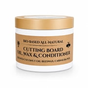 Black Diamond Stoneworks Natural Coconut Oil, Beeswax & Carnauba Wax Wood Conditioner, 5oz Tub for Cutting Boards & Butcher Blocks, Food Safe, Protects, Conditions & Extends Longevity 5.7 oz