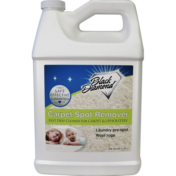 Black Diamond Stoneworks Carpet & Upholstery Cleaner: Fast Acting Deep Cleaning Laundry Stain Remover Spray, April Fresh, 1 Gallon