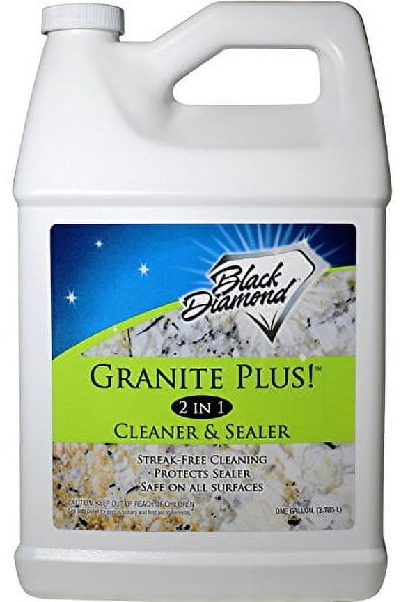 GRANITE PLUS! 2 in 1 Cleaner & Sealer for Granite, Marble, Travertine, Limestone, Ready to Use! (1-Gallon)