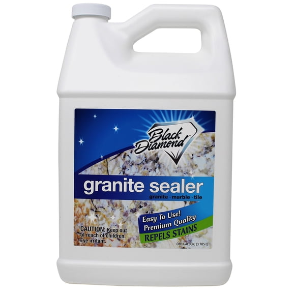Black Diamond Stoneworks Granite Sealer: Seals and Protects. Marble Sealer Protector. Granite, Marble, and Travertine Countertop Sealer for All Stone Countertops.