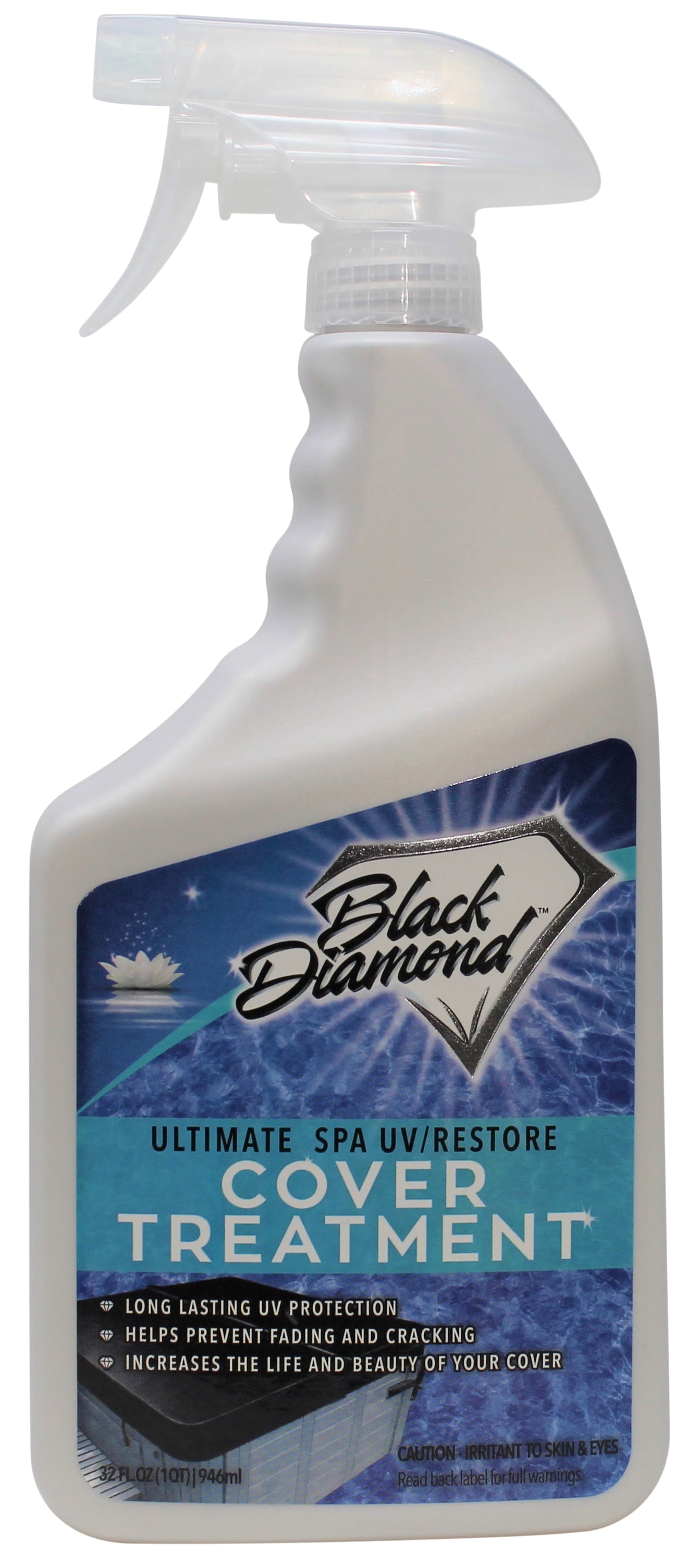 Black Diamond Stoneworks Ultimate UV/Restore Spa & Hot Tub Cover Cleaner, 32 Fl Oz