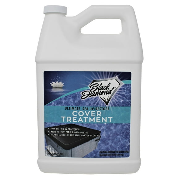 Black Diamond Stoneworks Ultimate UV/Restore Spa & Hot Tub Cover Cleaner and Protectant Treatment. Conditioner for Vinyl Cover Conditioner Spray Restores your Cover to Look New. Simply Easy To Use